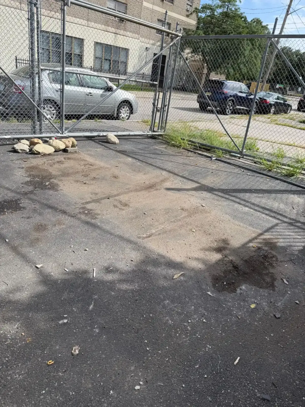 Debris removal after cleanup