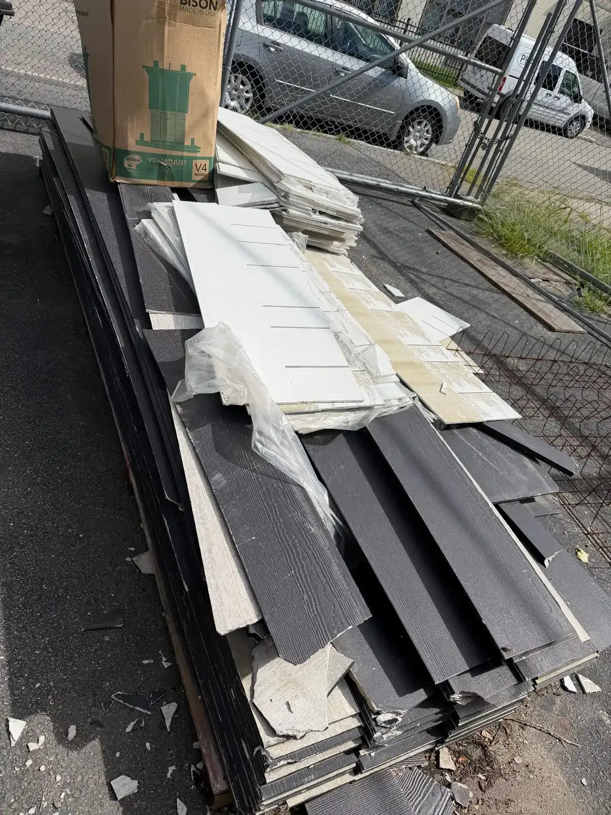 Debris removal before cleanup